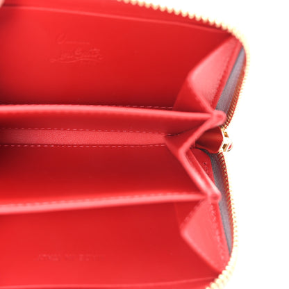 Christian Louboutin Mirror Degrade Spikes Loubinthesky Panettone Coin Purse Leche Gold 5 of 7