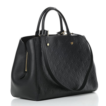 Louis Vuitton Empreinte Montaigne GM Black 3 of 13
