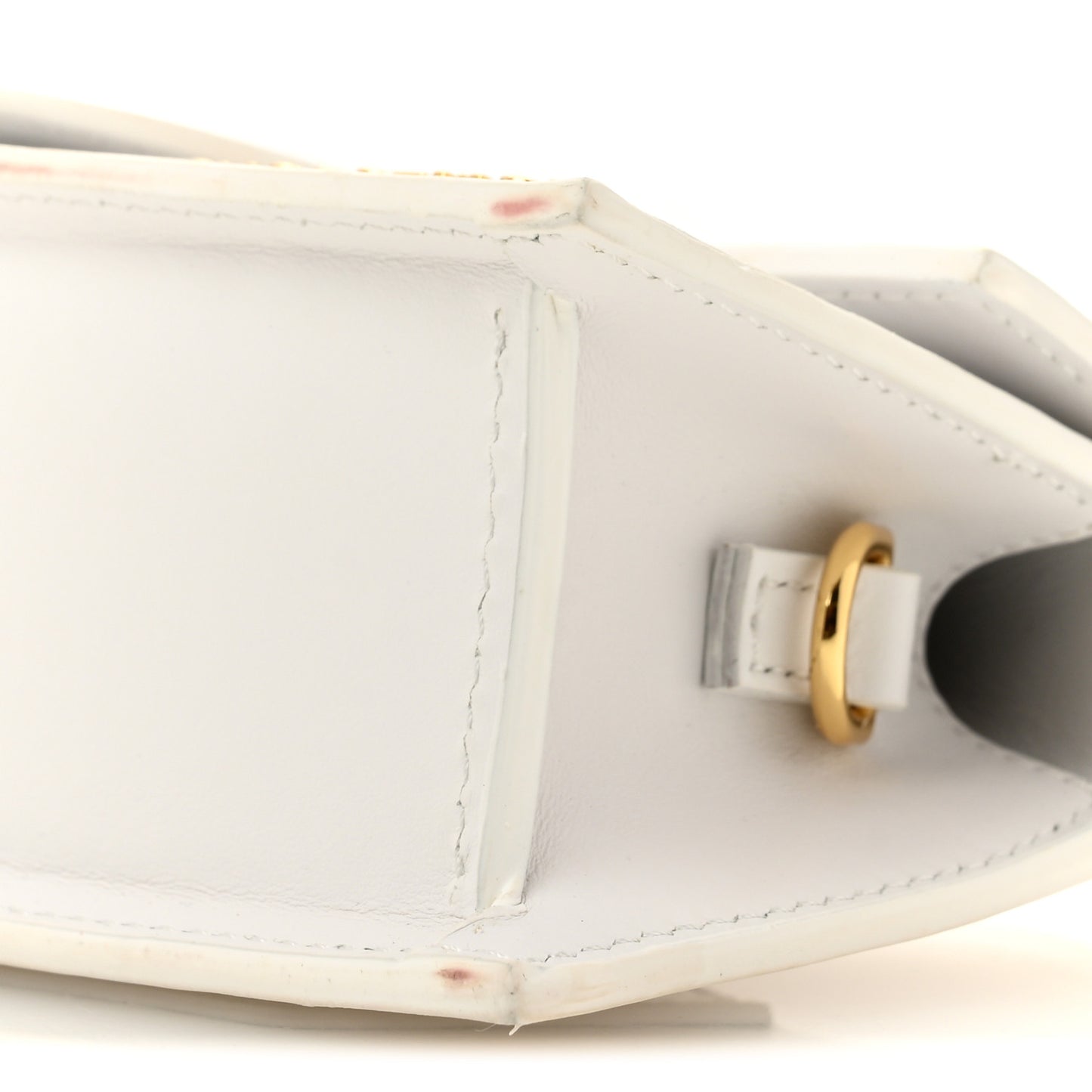 Smooth Calfskin Le Bambino White