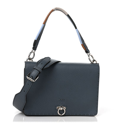 Fendi Cuoio Romano Selleria Piping Messenger Bag Tempesta Multicolor 1 of 9