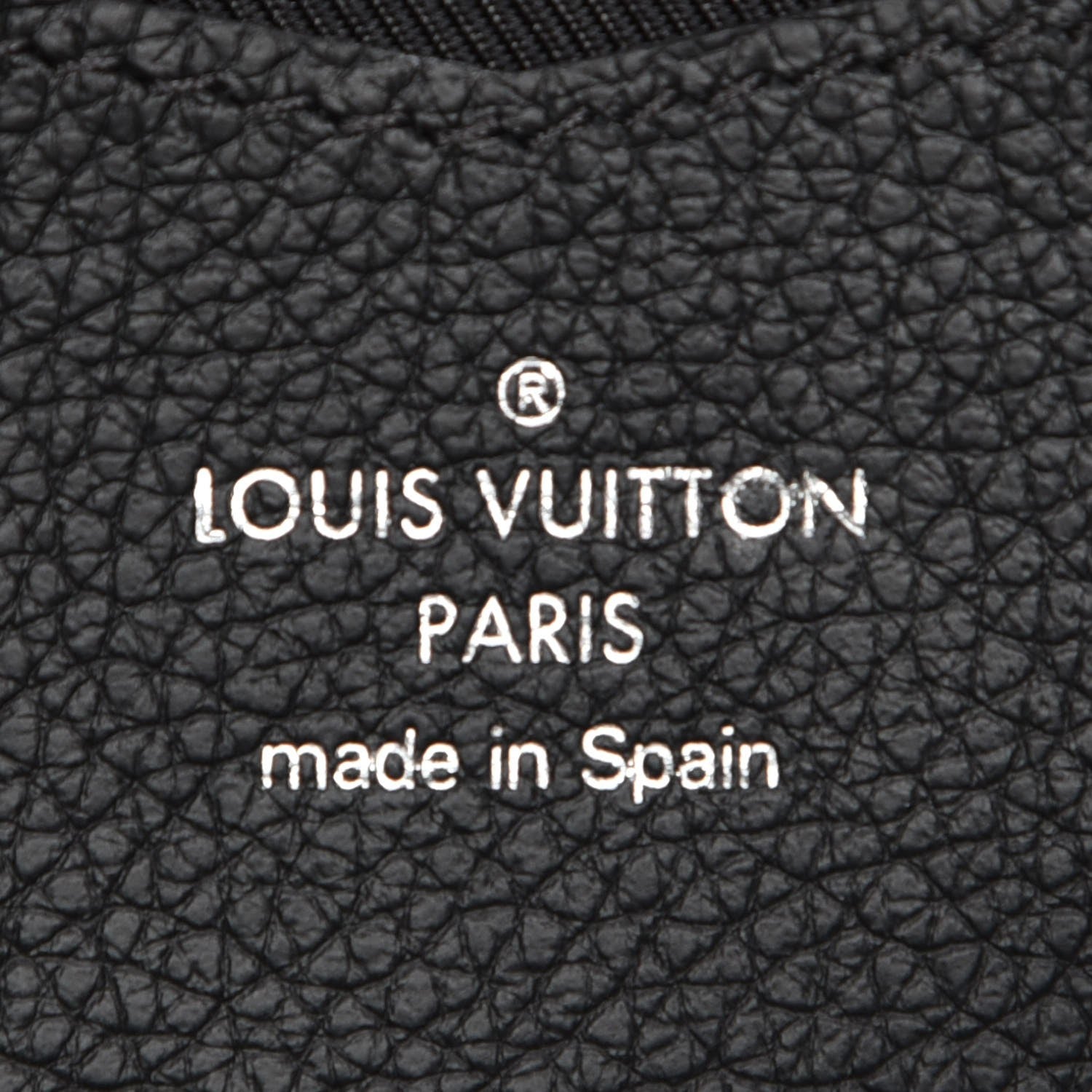 Louis Vuitton Calfskin Lockme II Wallet Black 6 of 8