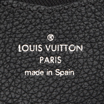 Louis Vuitton Calfskin Lockme II Wallet Black 6 of 8