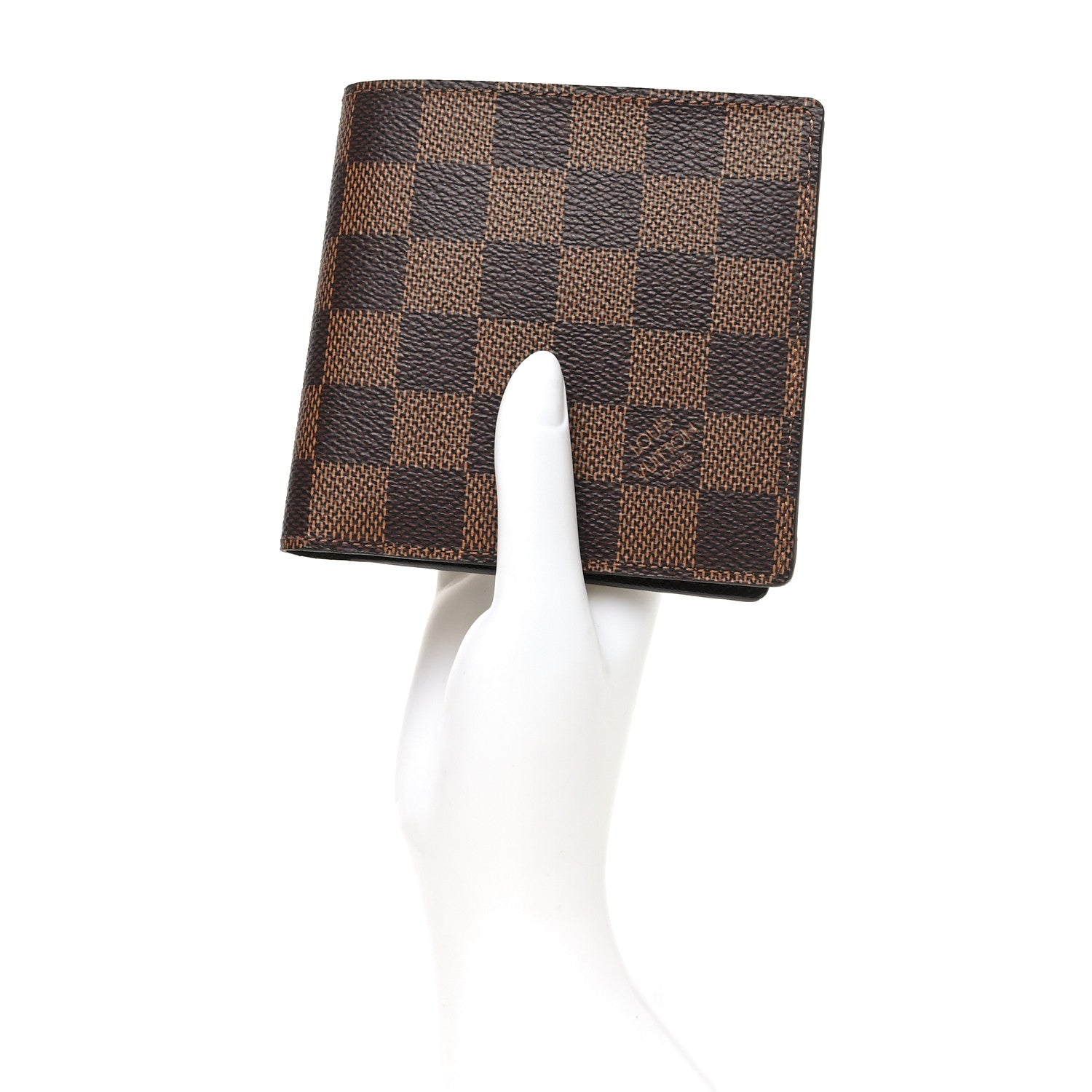 Louis Vuitton Damier Ebene Marco Wallet 2 of 6