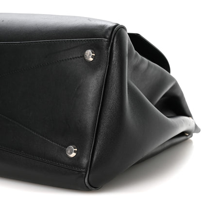 Balenciaga Smooth Calfskin Large Bel Air Carry All Bag Black 10 of 10