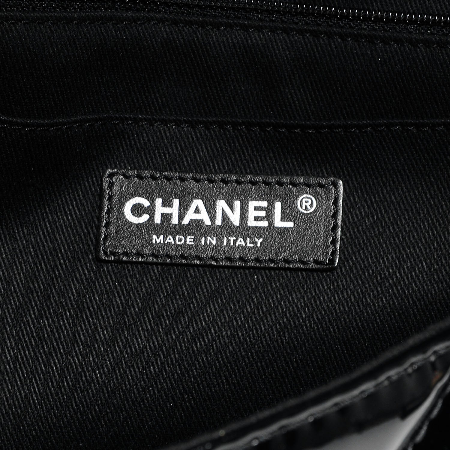 Chanel Vinyl Quilted In the Business Flap Bag Black 7 of 8