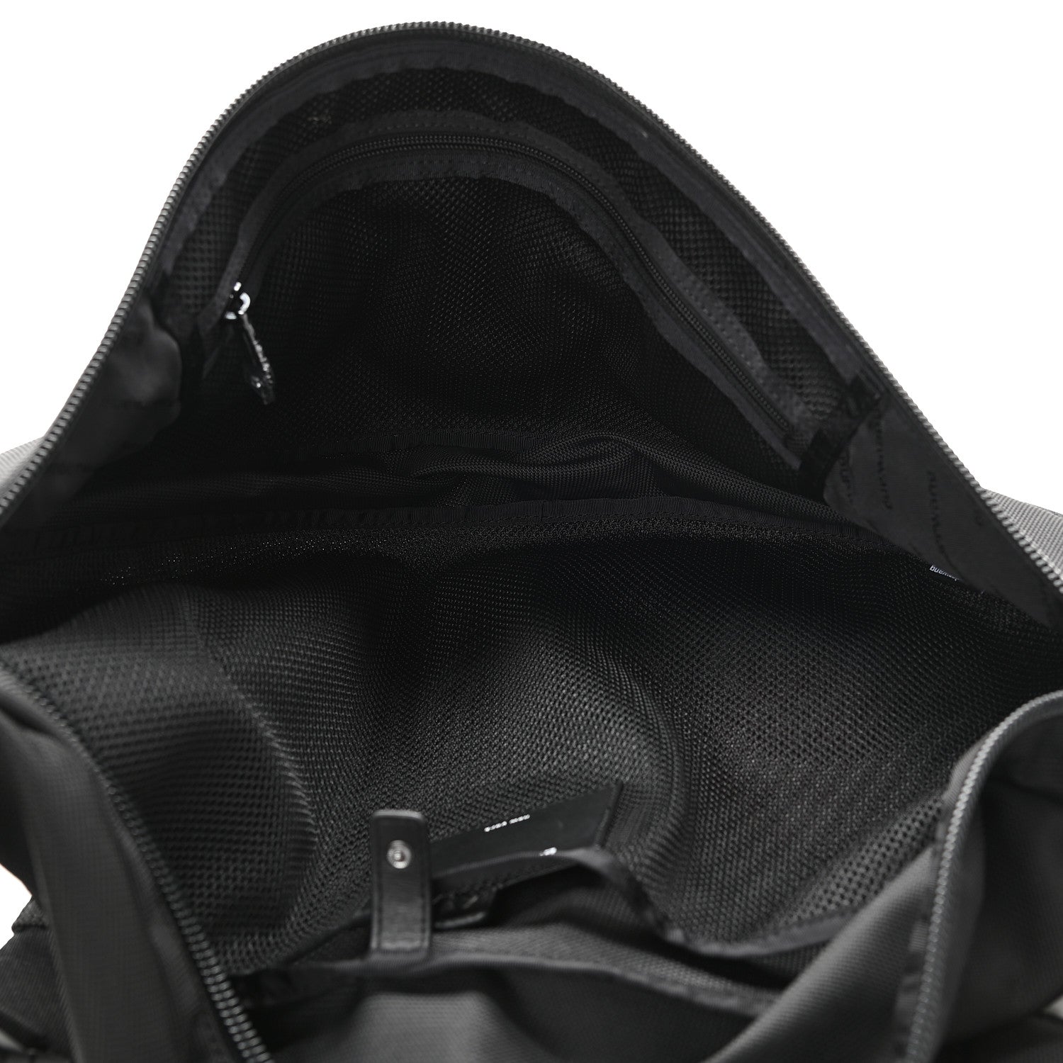 Alexander Wang Nylon Logo Printed Attica Gym Shoulder Bag Black 5 of 9