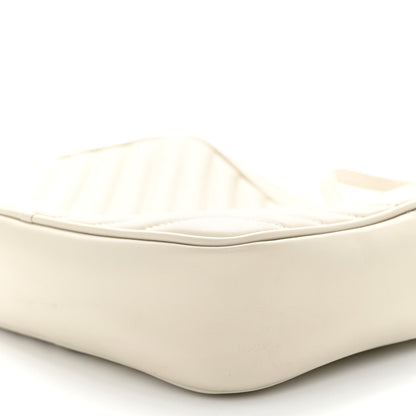 Saint Laurent Calfskin Matelasse Monogram Lou Camera Bag Blanc Vintage 9 of 9