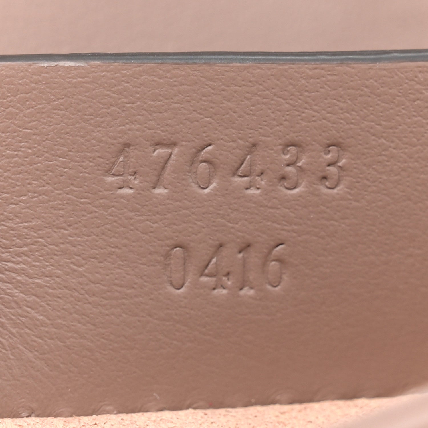 Gucci Calfskin Matelasse Super Mini GG Marmont Shoulder Bag Porcelain Rose 7 of 13