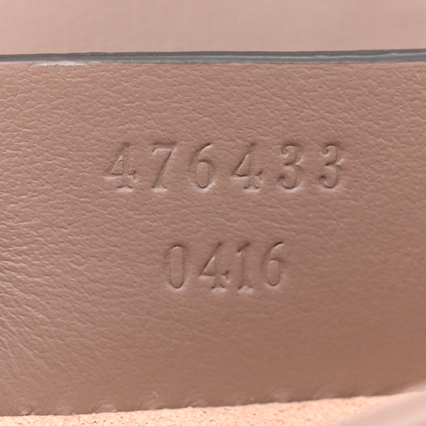 Calfskin Matelasse Super Mini GG Marmont Shoulder Bag Porcelain Rose