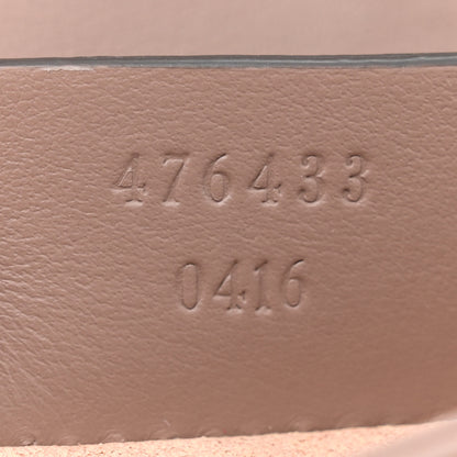 Gucci Calfskin Matelasse Super Mini GG Marmont Shoulder Bag Porcelain Rose 7 of 13