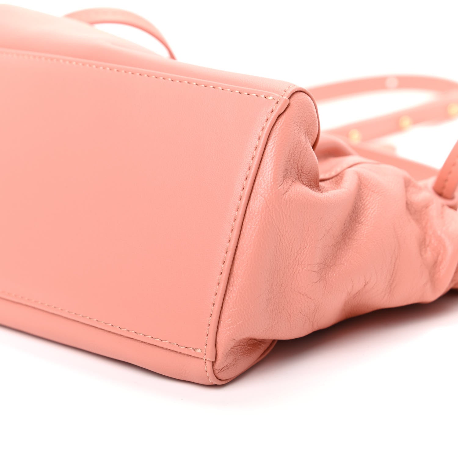 Mansur Gavriel Lambskin Mini Protea Bag Coral 8 of 8