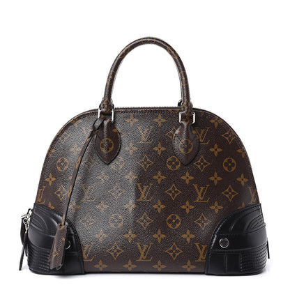 Louis Vuitton Shiny Monogram Alma PM Black 1 of 11