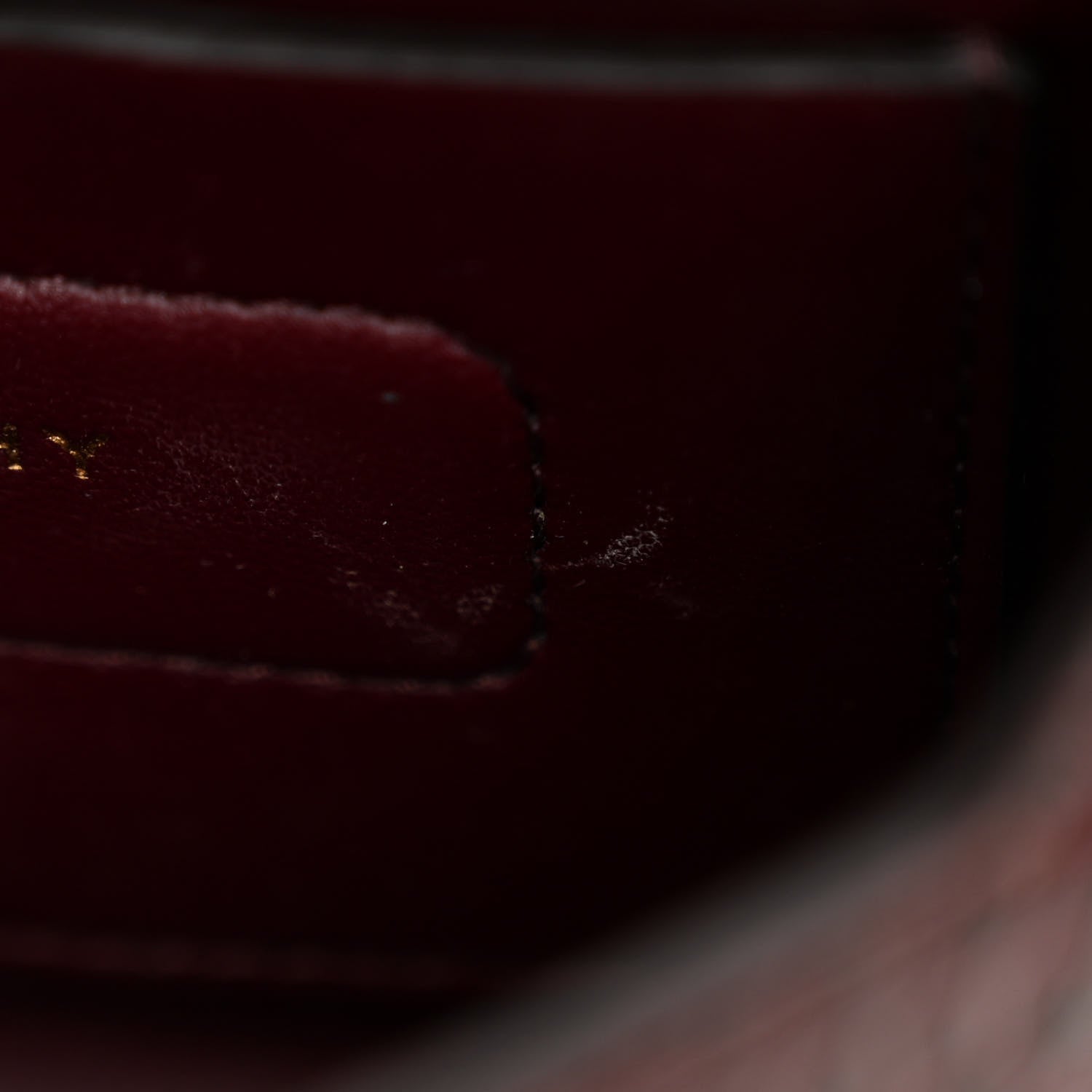 Givenchy Calfskin Crocodile Embossed Eden Bag Eggplant 10 of 11
