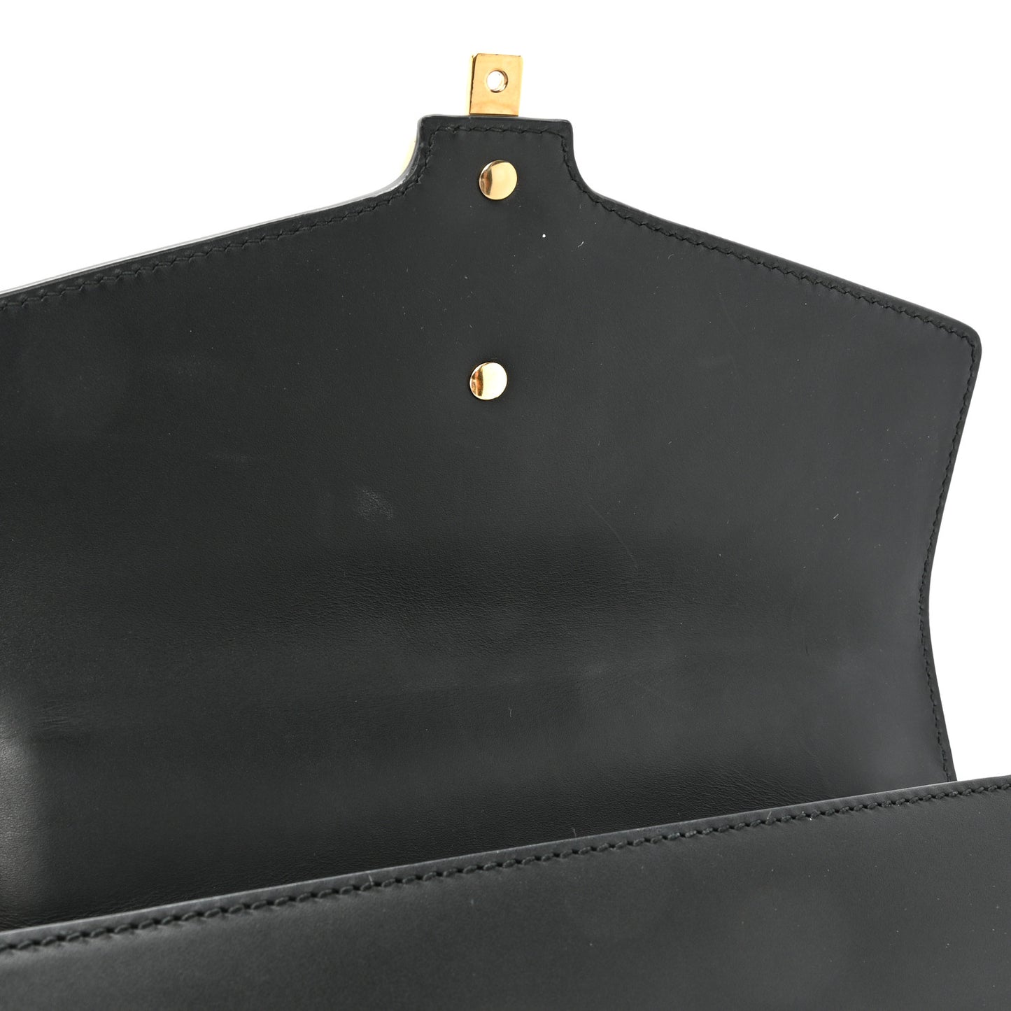 Calfskin Small Sylvie Shoulder Bag Black
