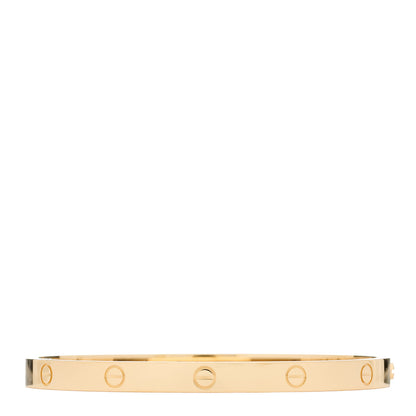 Cartier 18K Yellow Gold Medium LOVE Bracelet 17 1 of 9