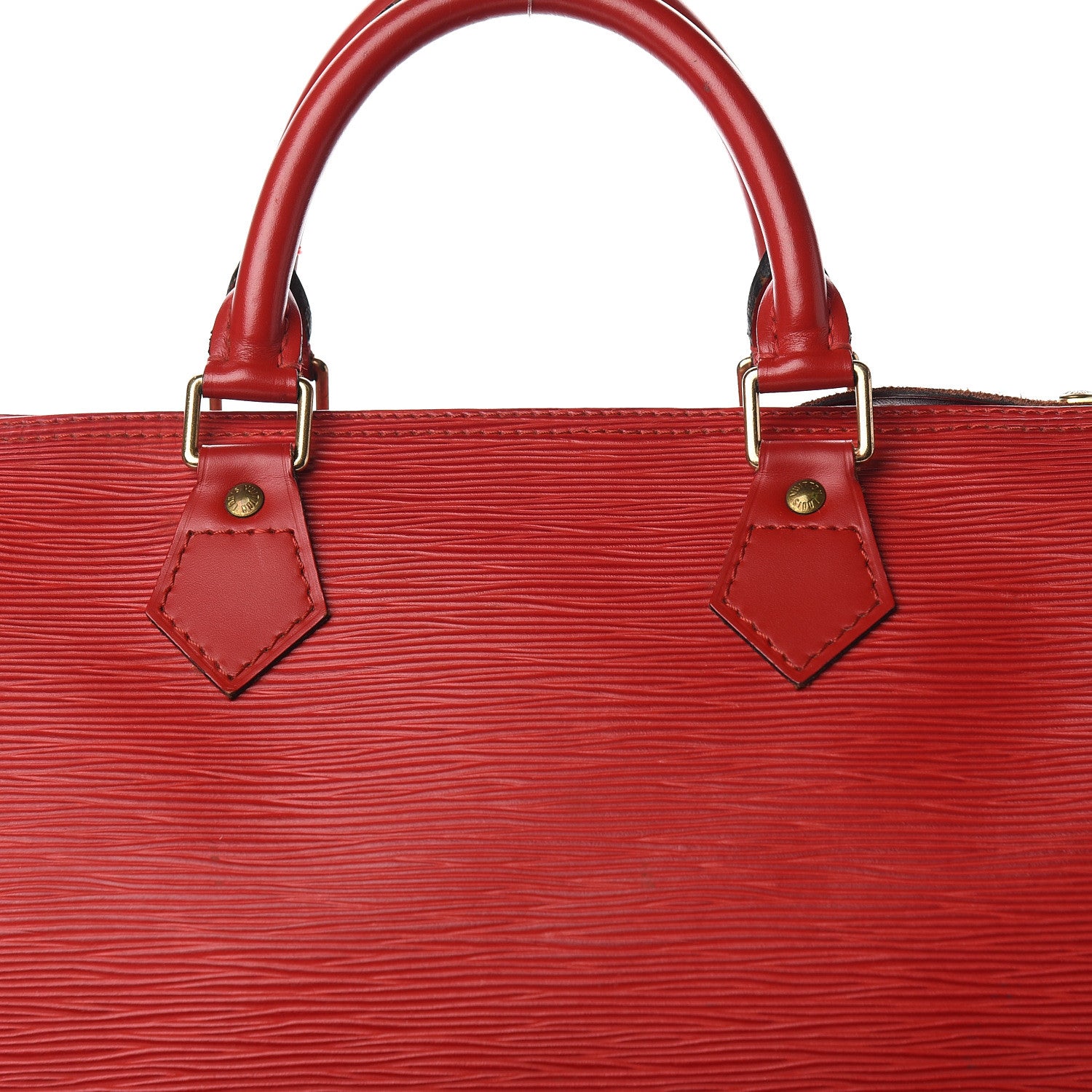 Louis Vuitton Epi Speedy 30 Castillan Red 20 of 20