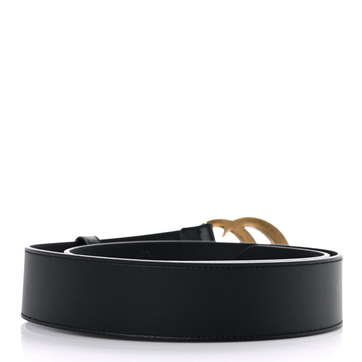 Calfskin Double G 40mm Belt 85 34 Black