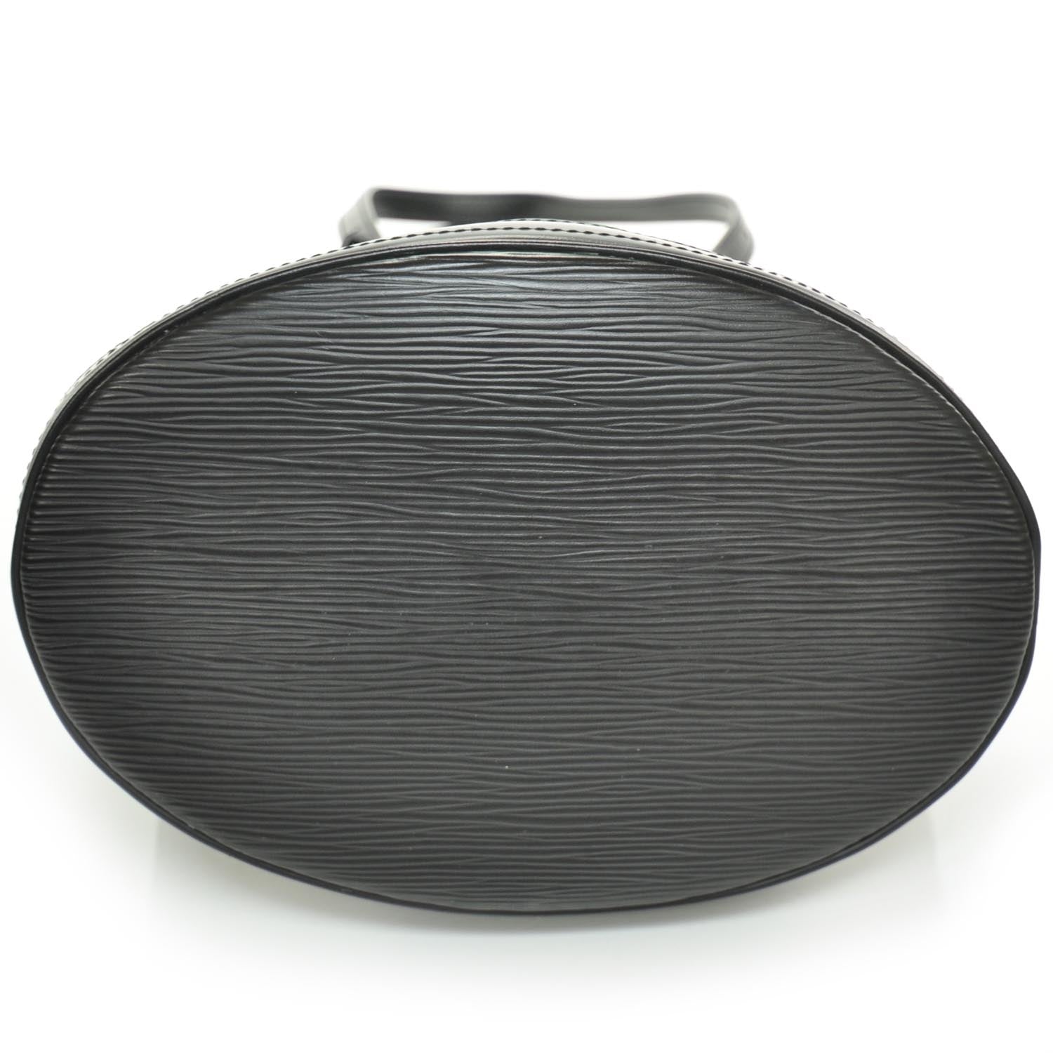 Louis Vuitton Epi Petit Bucket 23 Black 5 of 9