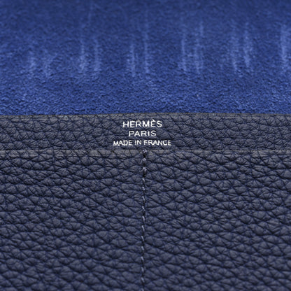 Hermes Togo Ulysse PM Notebook Cover Bleu de Prusse 6 of 9