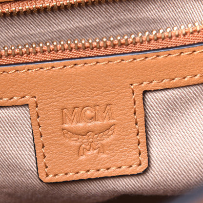 MCM Visetos Small Essential Backpack Cognac 5 of 7