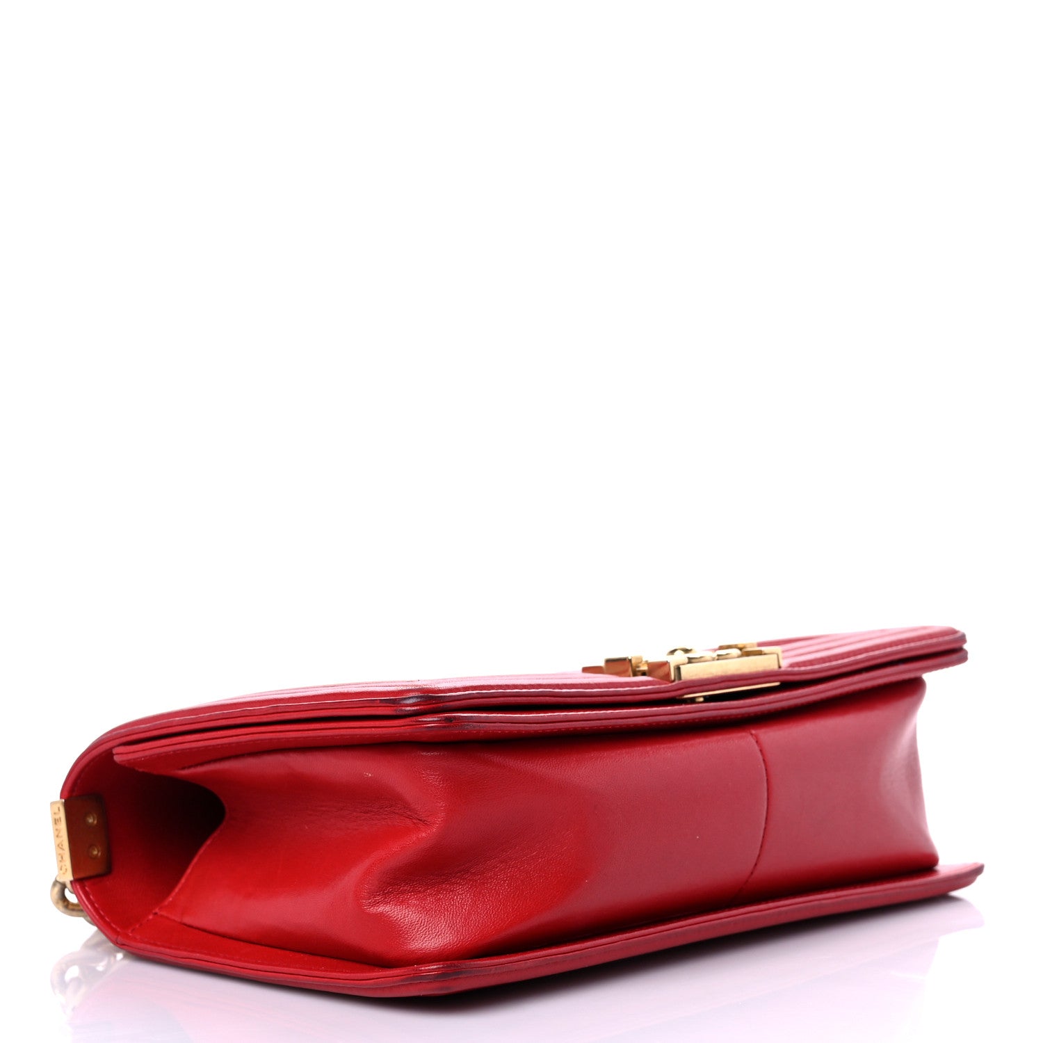 Chanel Lambskin Quilted Medium Boy Flap Red 4 of 20