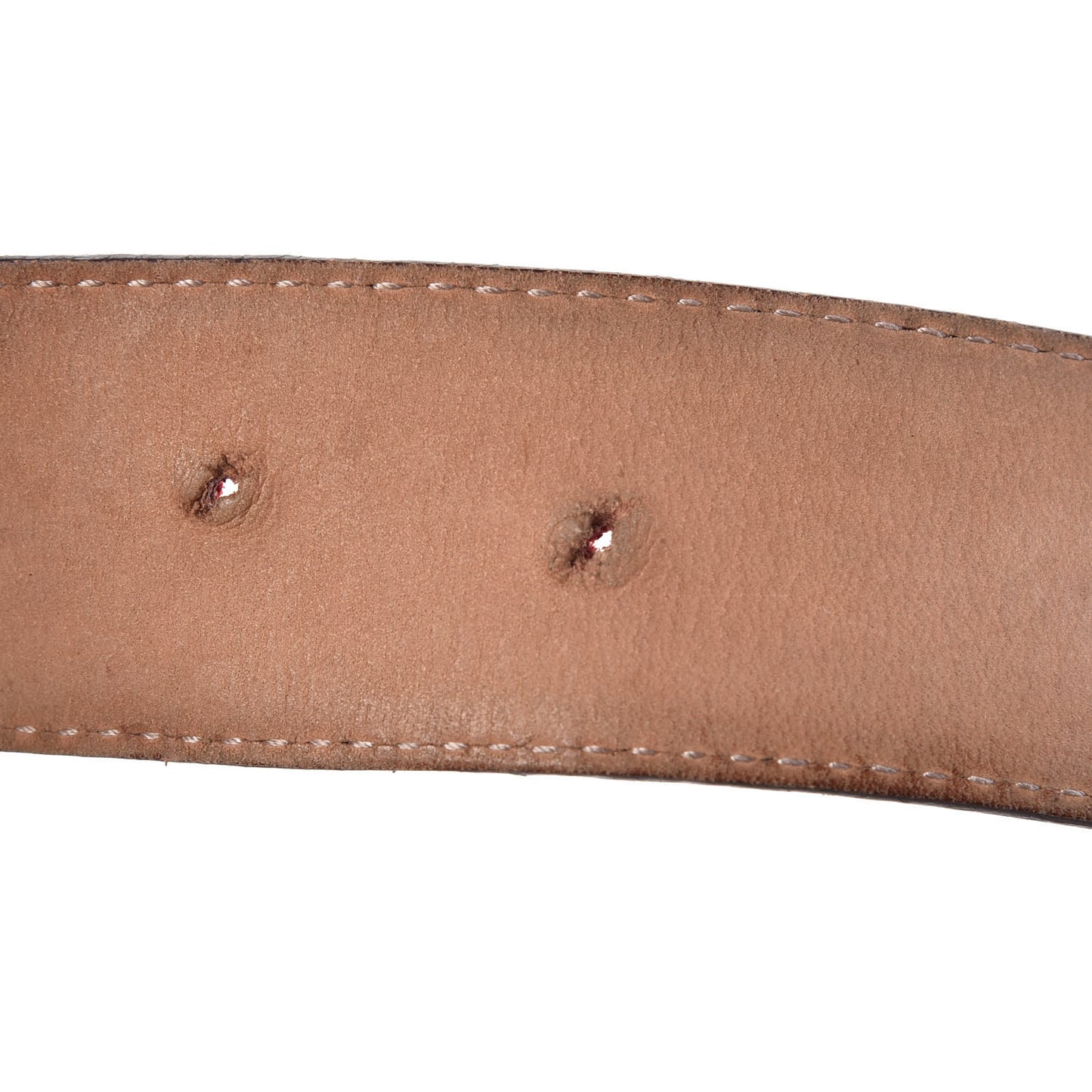 Guccissima Interlocking G Belt 100 40 Red