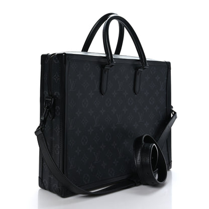 Louis Vuitton Monogram Eclipse Soft Trunk Briefcase 3 of 8