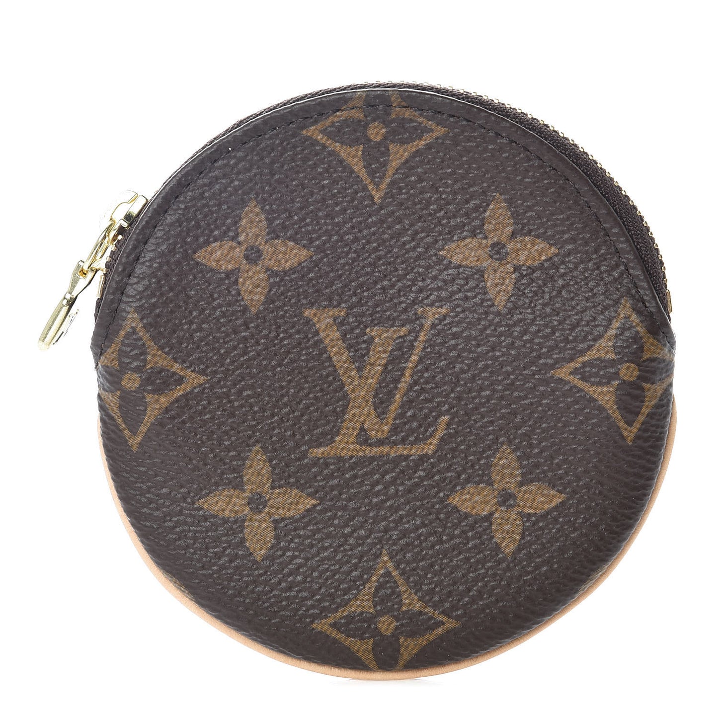 Monogram Round Coin Purse