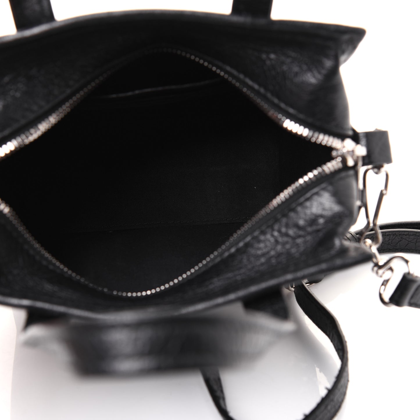 Agneau XXS Bazar Shopper Tote Black