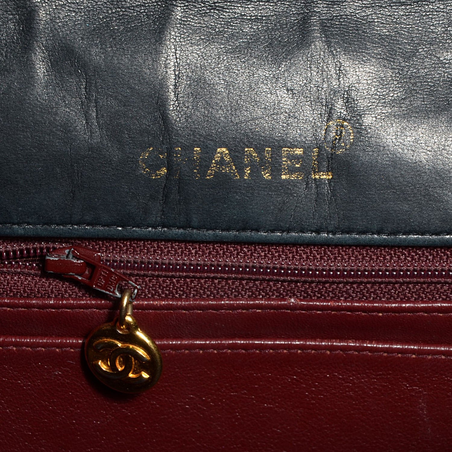 Chanel Lambskin Quilted Medium Single Flap Black 6 of 8