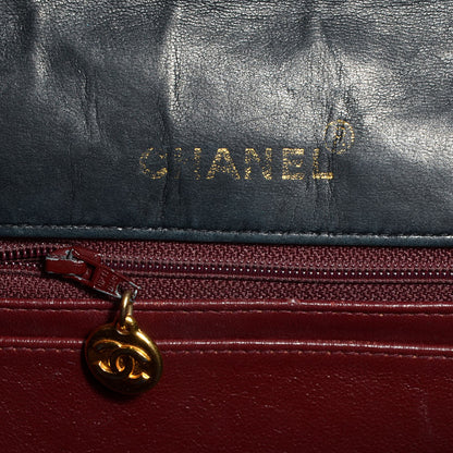 Chanel Lambskin Quilted Medium Single Flap Black 6 of 8
