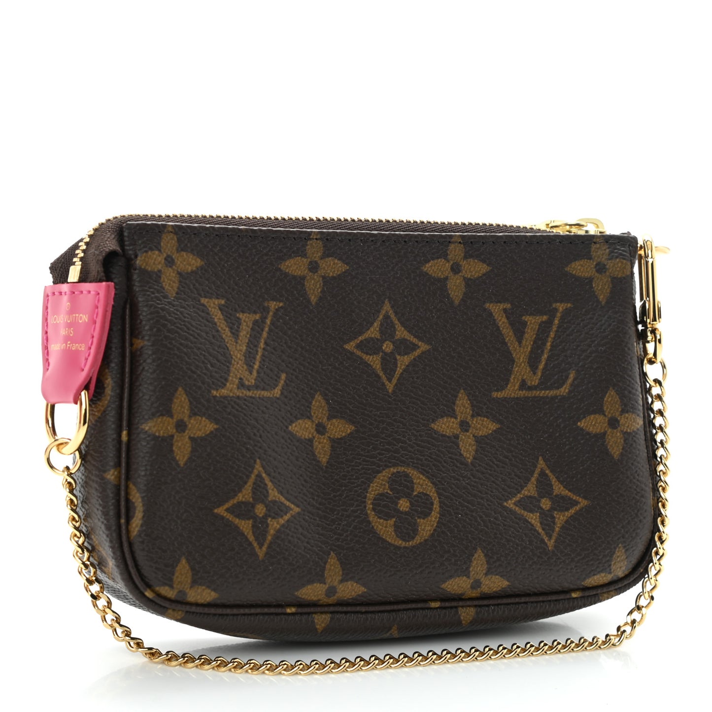 Monogram 2020 Christmas Animation Roller Coaster Mini Pochette Accessories Pivoine
