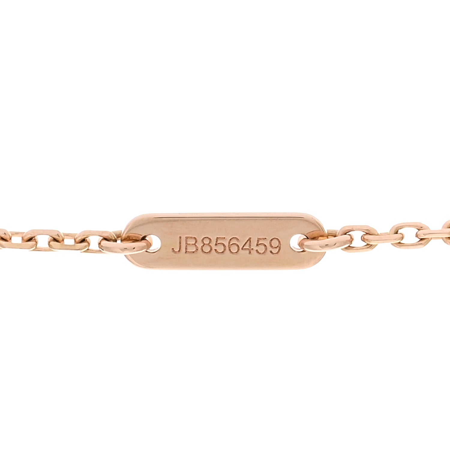 Van Cleef & Arpels 18K Rose Gold Sweet Alhambra Pendant Necklace 4 of 5