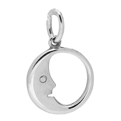 Tiffany Sterling Silver Over the Moon Charm 3 of 4
