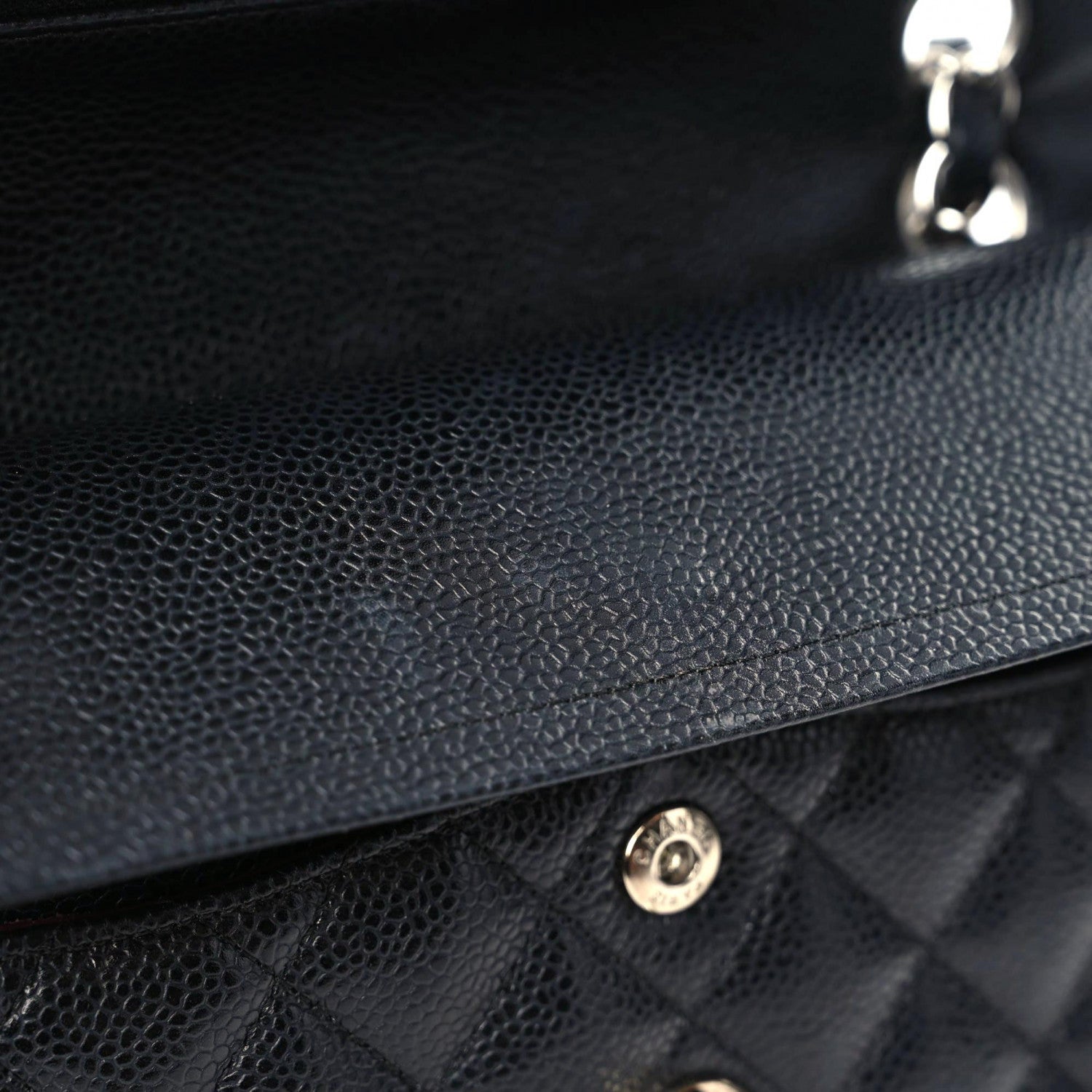 Chanel Caviar Quilted Small Double Flap Black 11 of 16