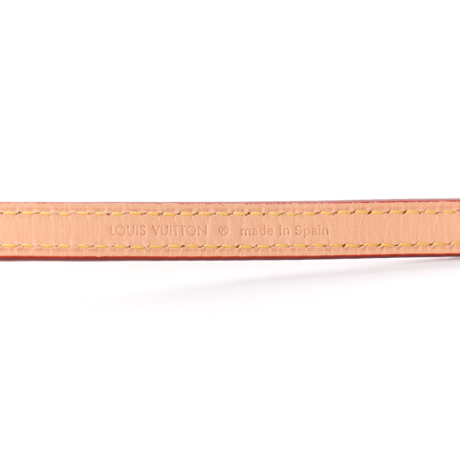 Louis Vuitton Vachetta 12mm Adjustable Shoulder Strap 3 of 4