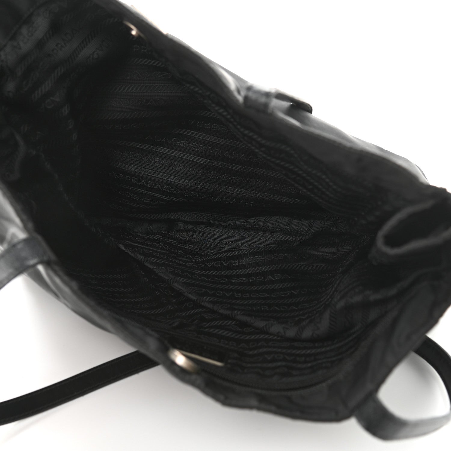 Prada Tessuto Nylon Tote Black 10 of 18
