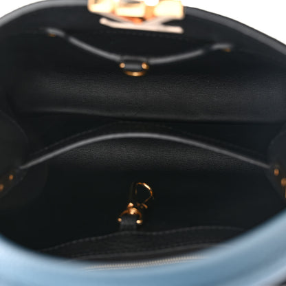 Louis Vuitton Taurillon Capucines BB Black General Blue 5 of 10