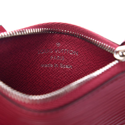 Louis Vuitton Epi Trio Card Case Wallet Rose Ballerine Rouge Fuchsia 8 of 9