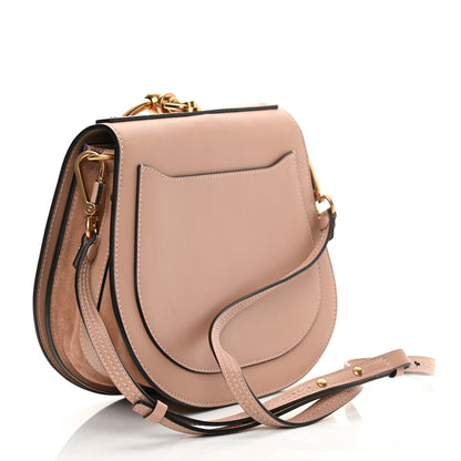 Chloe Calfskin Suede Medium Nile Bracelet Bag Biscotti Beige 3 of 11