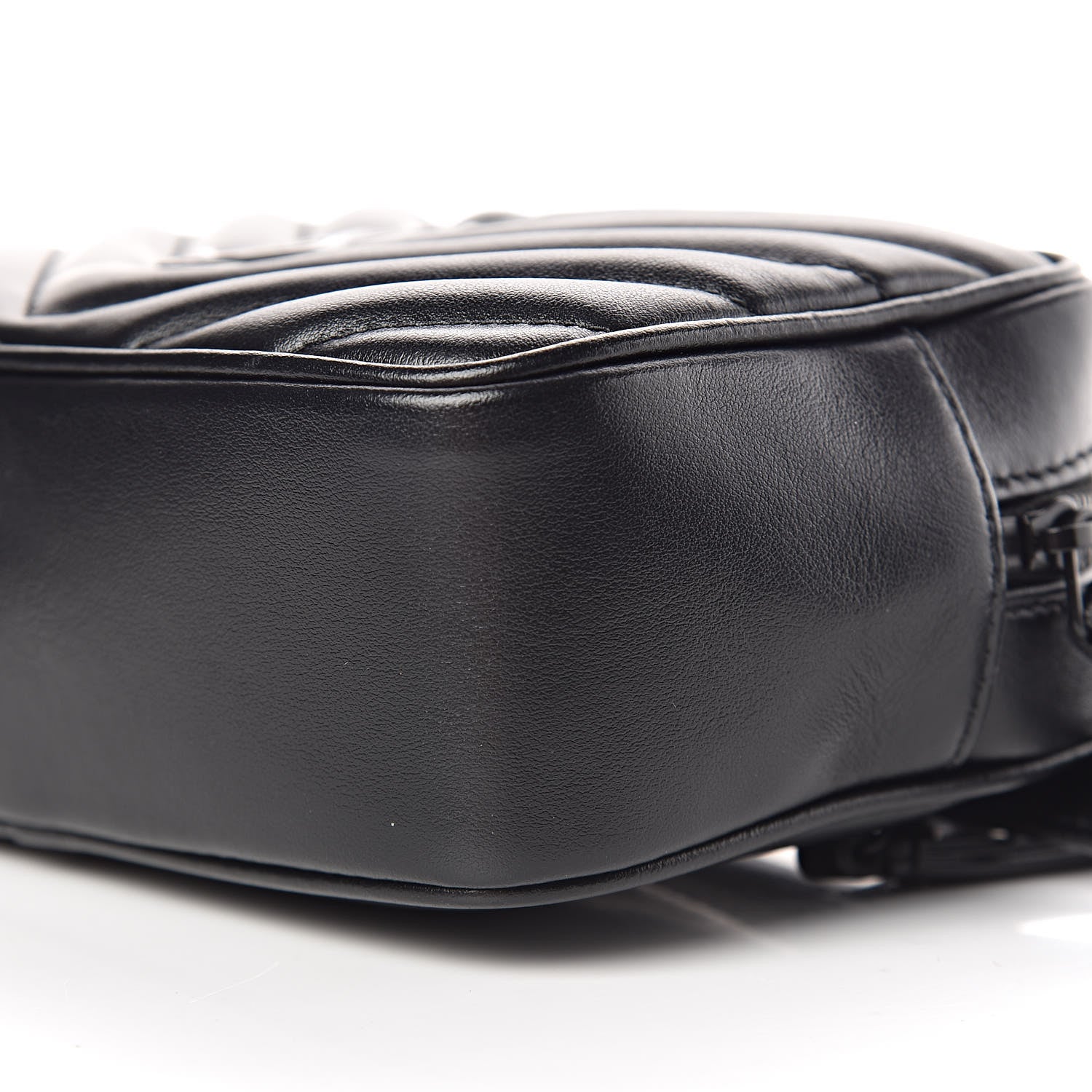 Saint Laurent Calfskin Matelasse Monogram Lou Belt Bag Black 8 of 8