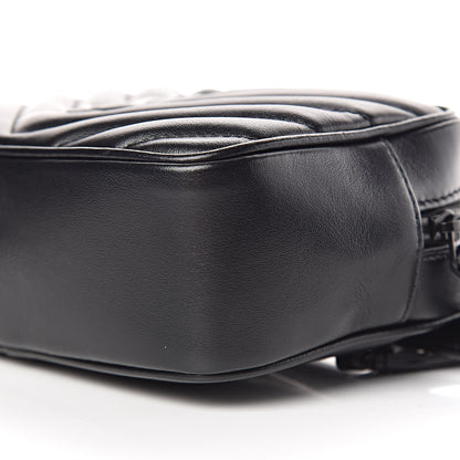 Saint Laurent Calfskin Matelasse Monogram Lou Belt Bag Black 8 of 8