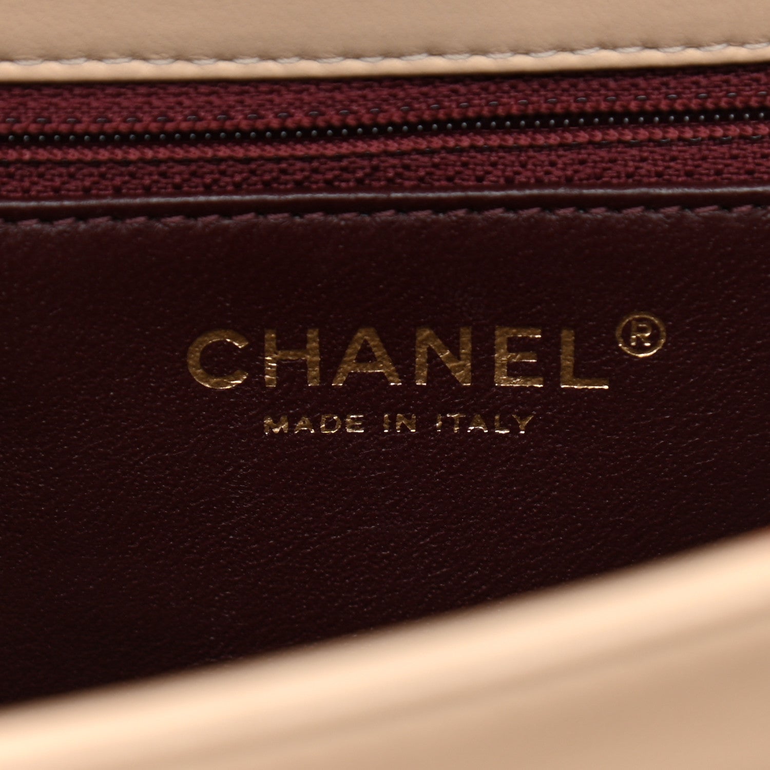 Chanel Lambskin Quilted Medium Trendy CC Flap Light Beige 13 of 17