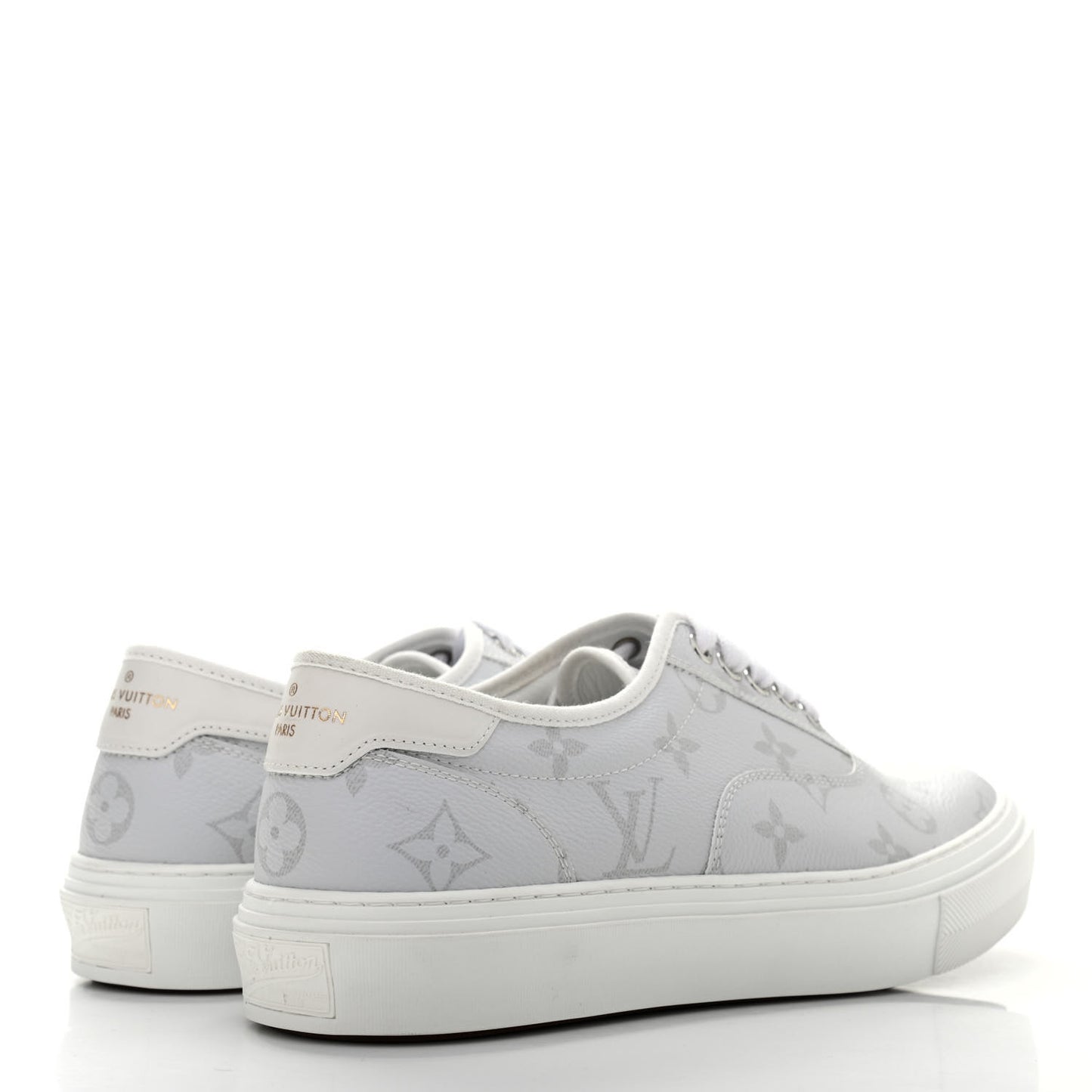Monogram Trocadero Sneakers 5.5 White