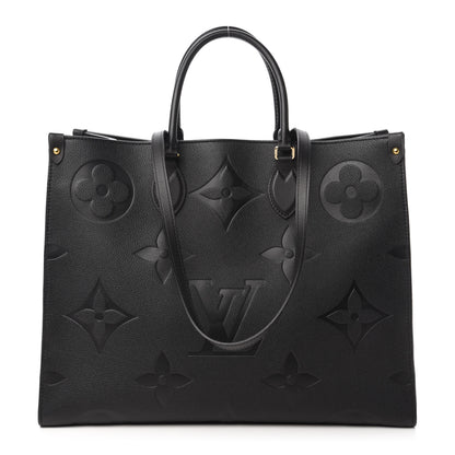 Louis Vuitton Empreinte Monogram Giant Onthego GM Black 1 of 9