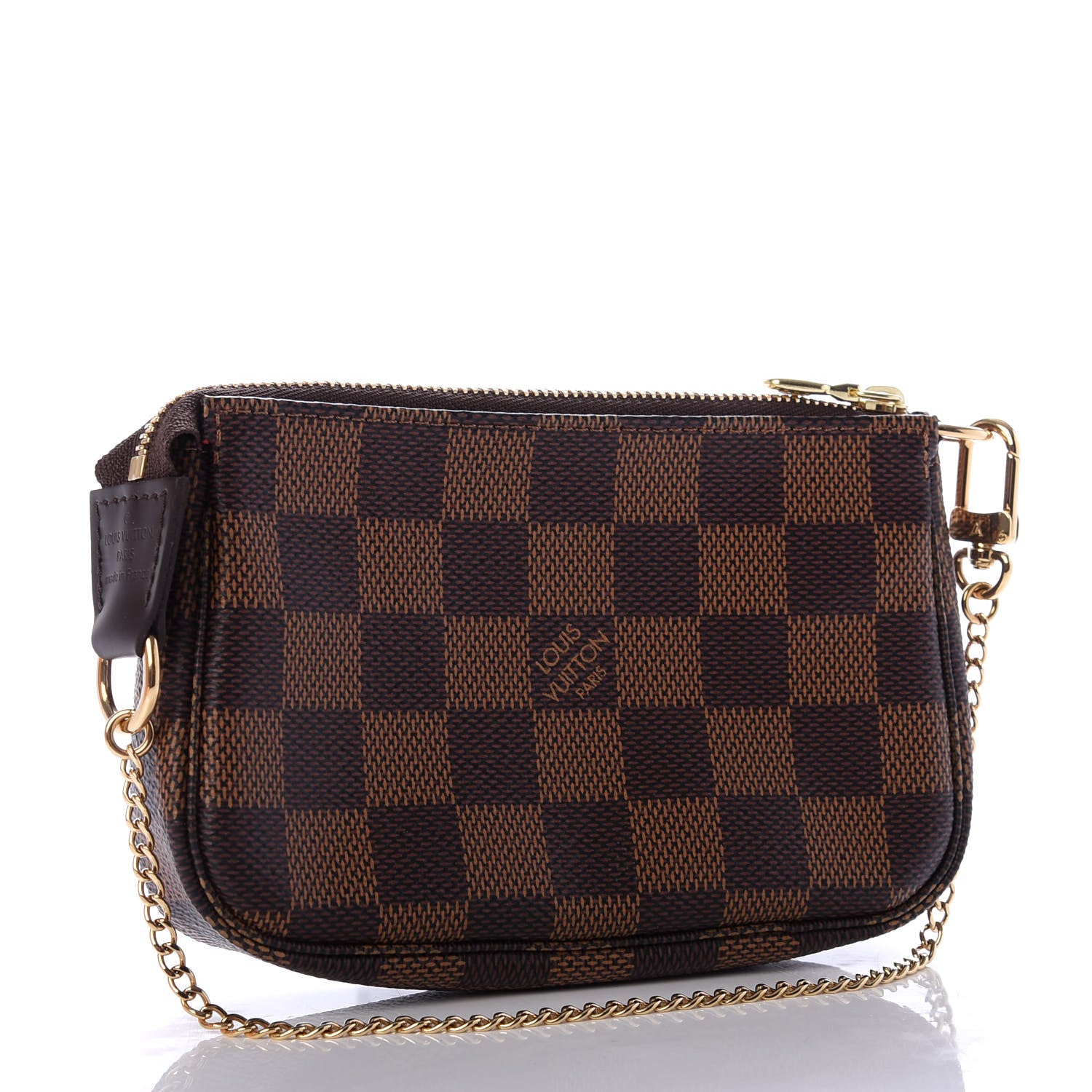 Louis Vuitton Damier Ebene Mini Pochette Accessories 3 of 8