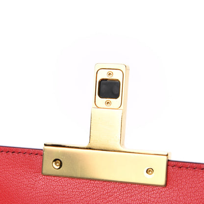 Tom Ford Shiny Goatskin T Clasp Shoulder Bag Red 9 of 12
