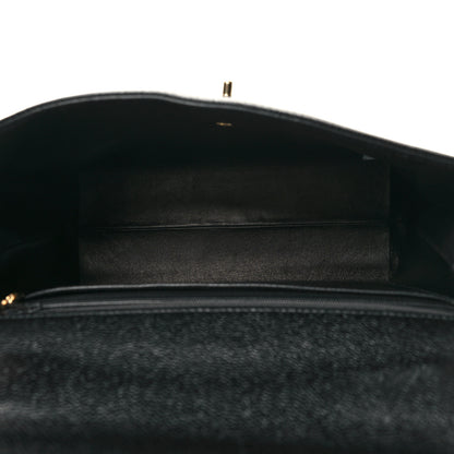 Chanel Caviar Jumbo Kelly Flap Black 5 of 10