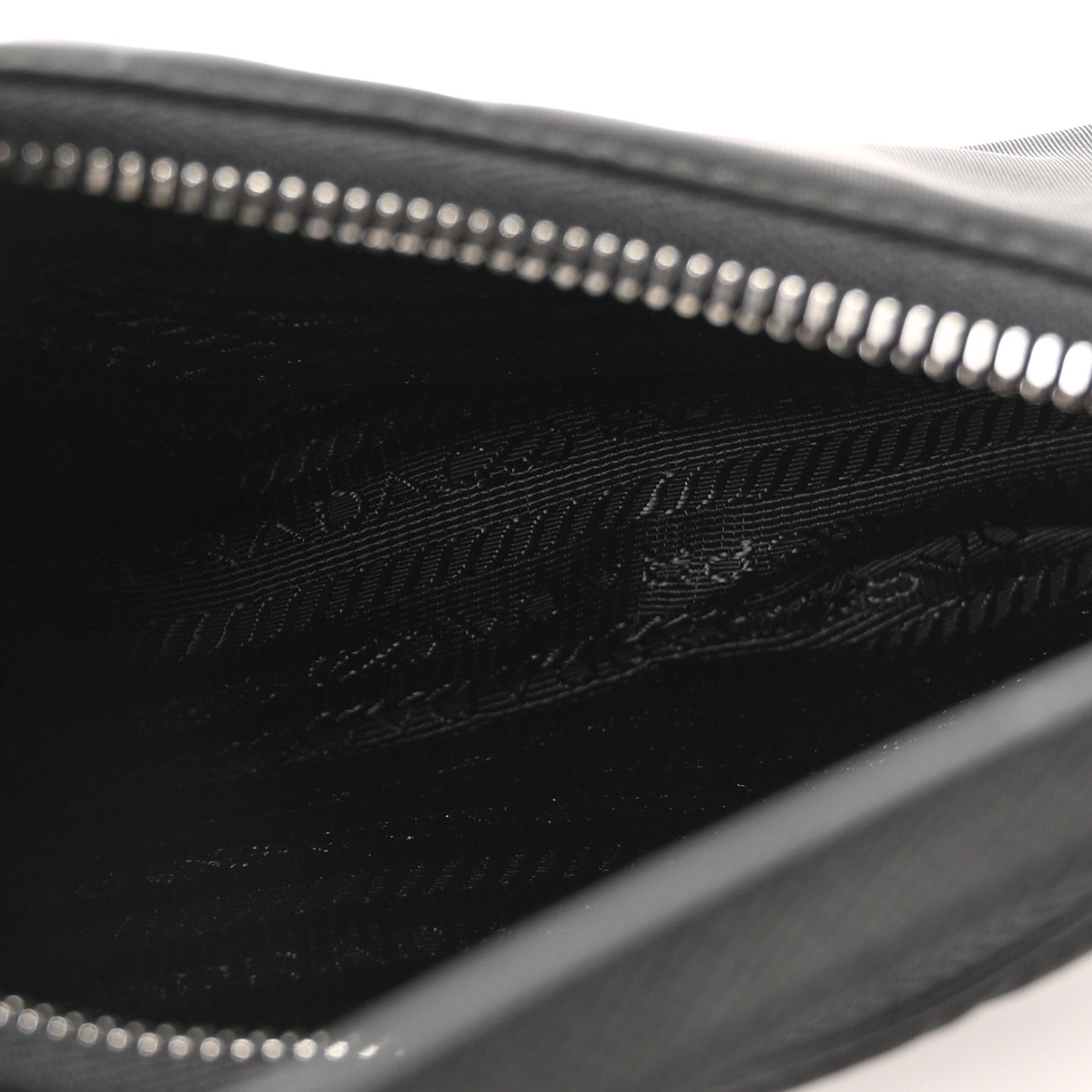 Tessuto Nylon Saffiano Mini Re-Edition 2005 Bag Black