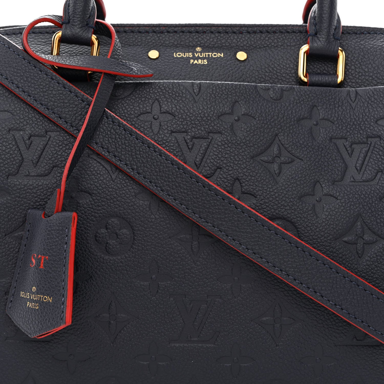 Louis Vuitton Empreinte Speedy Bandouliere 25 NM Marine Rouge 8 of 11